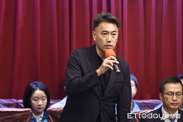 ▲林沛祥支持羅智強宣布參選國民黨主席。（圖／記者林敬旻攝）