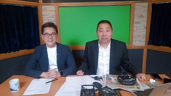 ▲國民黨祕書長黃健庭接受媒體專訪。（圖／國民黨提供）