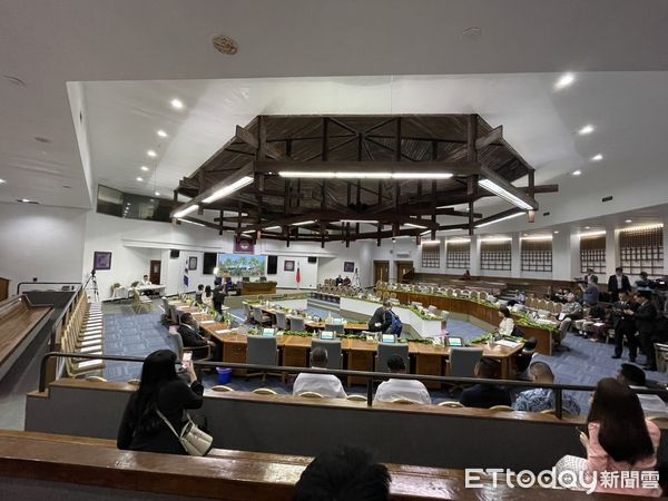 ▲▼馬紹爾共和國國會大廳，總統賴清德2024年12月3日曾赴馬國國會發表演說。（圖／記者陶本和攝）