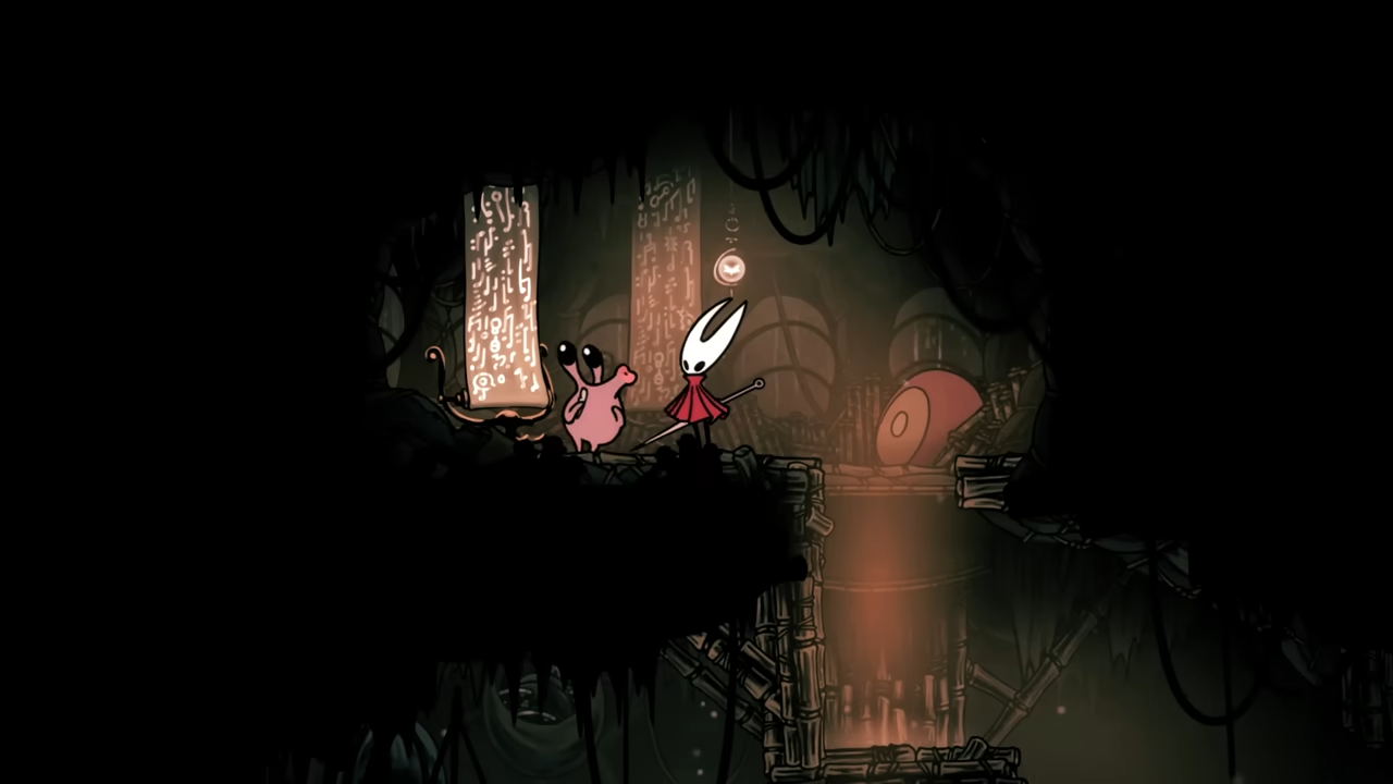 ▲▼《空洞騎士：絲綢之歌》大黃蜂賞巴掌掀熱潮。（圖／翻攝自YouTube／Team Cherry）