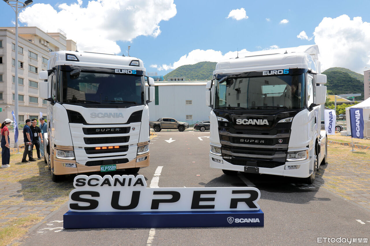 ▲Scania「全新超級卡車」正式登台！動力升級省油8%更安全＆更舒適。（圖／記者張慶輝攝）