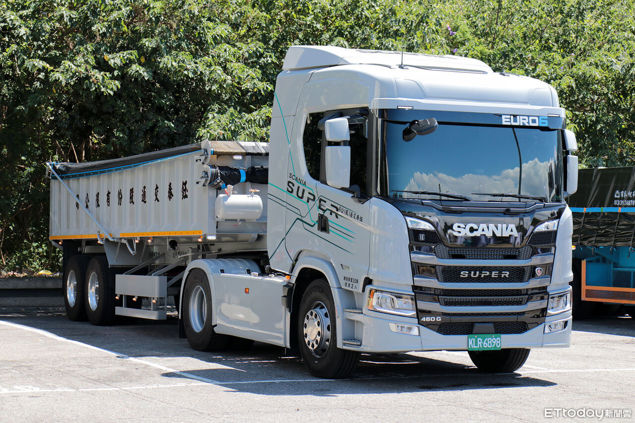 ▲Scania「全新超級卡車」正式登台！動力升級省油8%更安全＆更舒適。（圖／記者張慶輝攝）