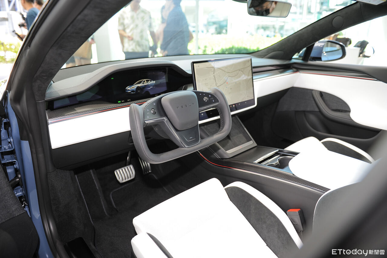 ▲特斯拉小改款Model S、Model X  。（圖／記者林鼎智攝）