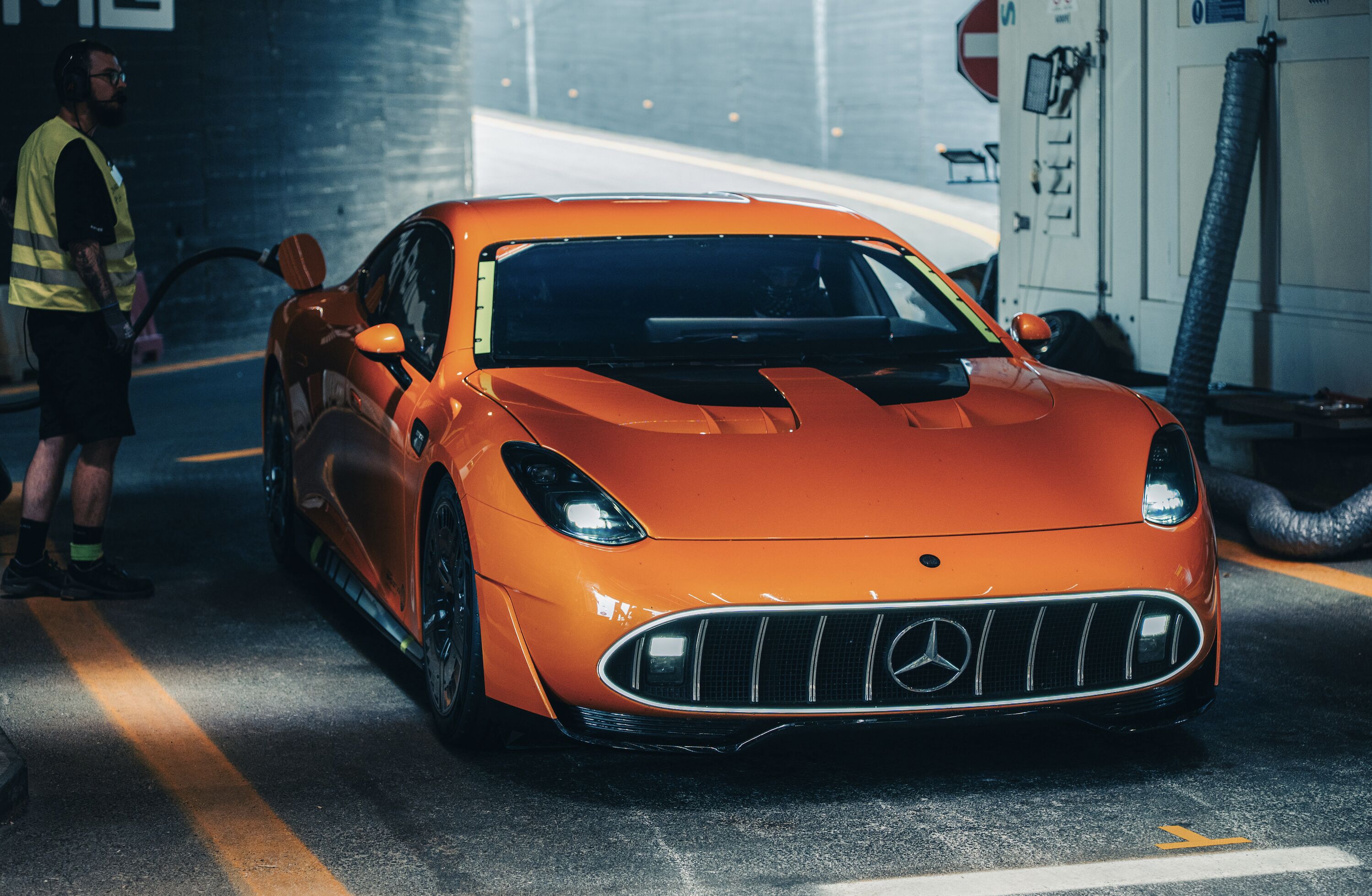 ▲Concept AMG GT XX。（圖／翻攝自Mercedes-Benz）