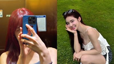 李多慧招牌黑髮消失「公開紅髮造型」! 粉絲勾回憶殺