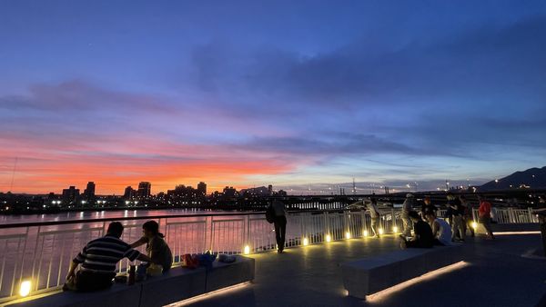 ▲迪化污水處理廠跨堤景觀平台欣賞2025大稻埕夏日節煙火,迪化污水處理廠。（圖／迪化污水處理廠提供）