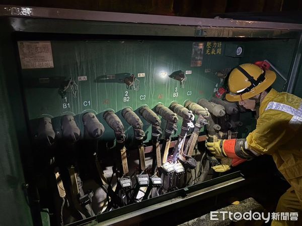 ▲▼高雄旗津停電。（圖／記者賴文萱翻攝）