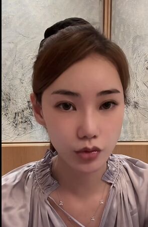 ▲馬筱梅遭酸「大S小孩不是妳親生的」，變臉反擊 。（圖／翻攝自小紅書）