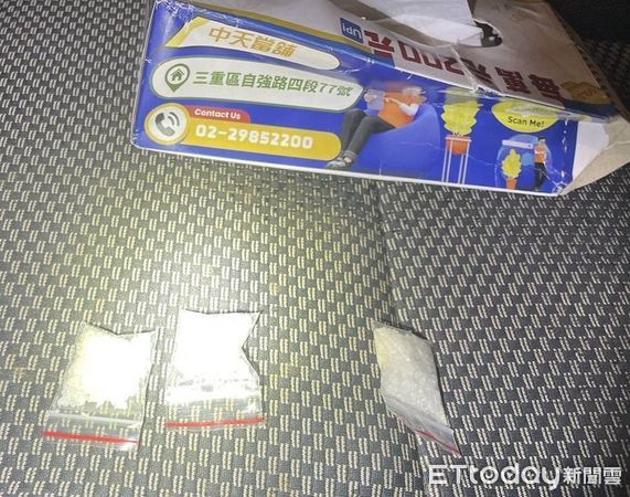 ▲鄭男開車遇到路檢，被發現藏有K他命又在內褲裡搜出喪屍煙彈。（圖／記者陸運陞翻攝）