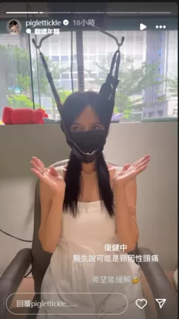 ▲▼敖犬老婆。（圖／翻攝自Instagram／piglettickle）