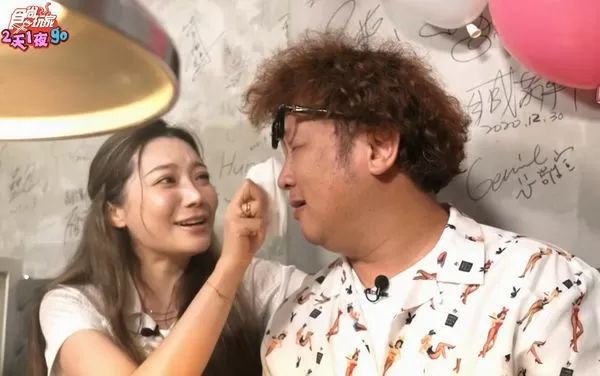 ▲納豆想到爸媽哭了。（圖／TVBS）