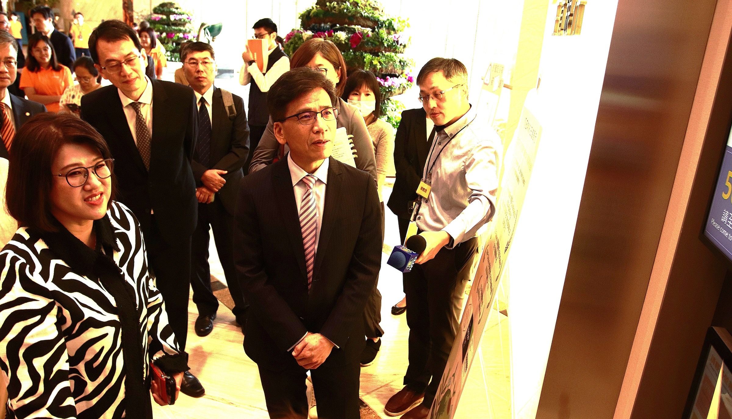 ▲▼彭金隆視察王道銀。（圖／王道銀提供）