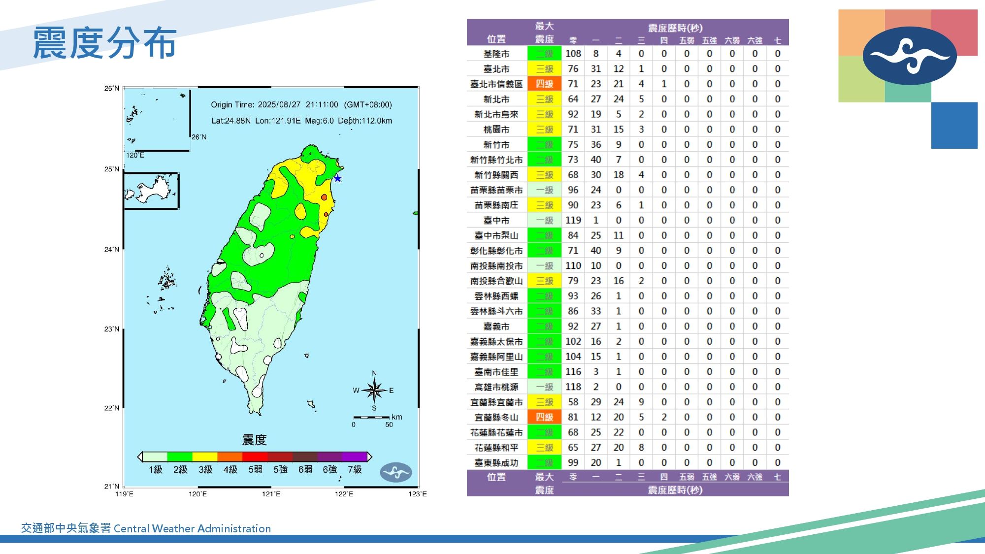 ▲▼6.0地震。（圖／中央氣象署）