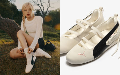 Rosé x Puma開賣倒數夢幻單品一次看！朴彩英親設計並演繹最甜芭蕾舞鞋