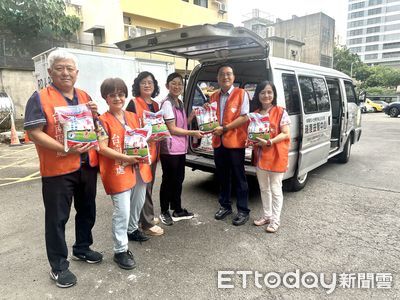 普渡化善行! 台電台南區處捐逾2千公斤白米助弱勢