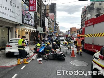 38歲無照男開車逆撞6機車9人傷 曝20年未考駕照:工作太忙了