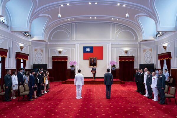 ▲▼總統賴清德主持將官晉升典禮。（圖／總統府提供）