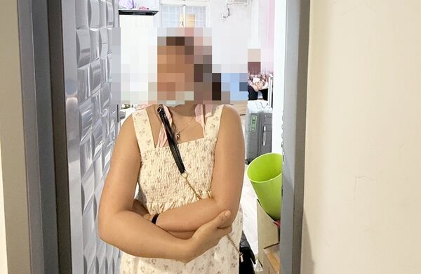 ▲中壢警方本月25日晚間在長沙路某大樓查獲「一樓一鳳」個人工作室，開門應召之印尼籍女子發現是警方上門當場傻眼。（圖／中壢警方提供）