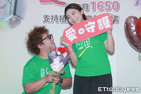 ▲▼創世基金會活動納豆與依依擔任大使-納豆，依依。（圖／記者周宸亘攝）