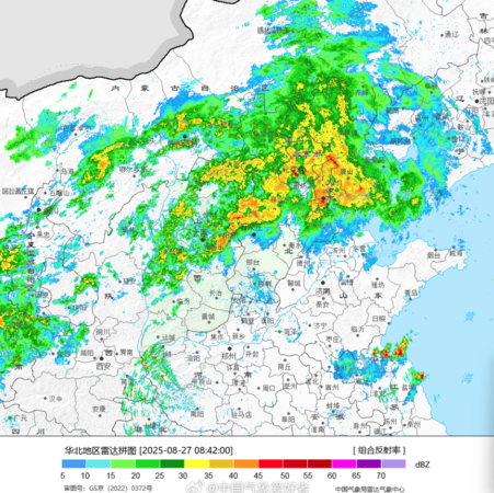 ▲預計28日停止降雨。（圖／翻攝自微博）