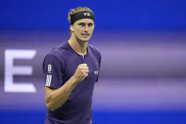 ▲德國名將茲韋列夫（Alexander Zverev）。（圖／達志影像／美聯社）