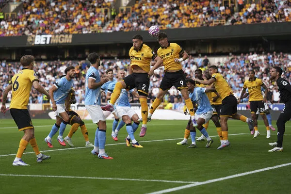 ▲狼隊替補前鋒拉爾森（Jorgen Strand Larsen）。（圖／達志影像／美聯社）