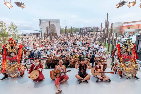 ▲▼「We TAIWAN 台灣文化in大阪．關西世博」自8月26日起連續3天，在大阪世博夢洲園區演出「島嶼之聲：廟埕前的謝神戲」。（圖／文化部）