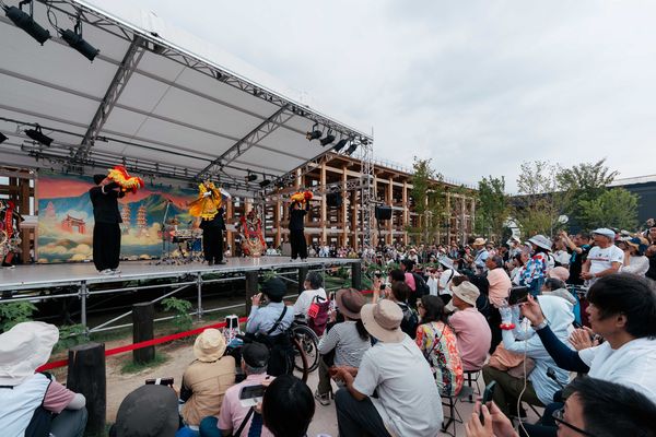 ▲▼「We TAIWAN 台灣文化in大阪．關西世博」自8月26日起連續3天，在大阪世博夢洲園區演出「島嶼之聲：廟埕前的謝神戲」。（圖／文化部）