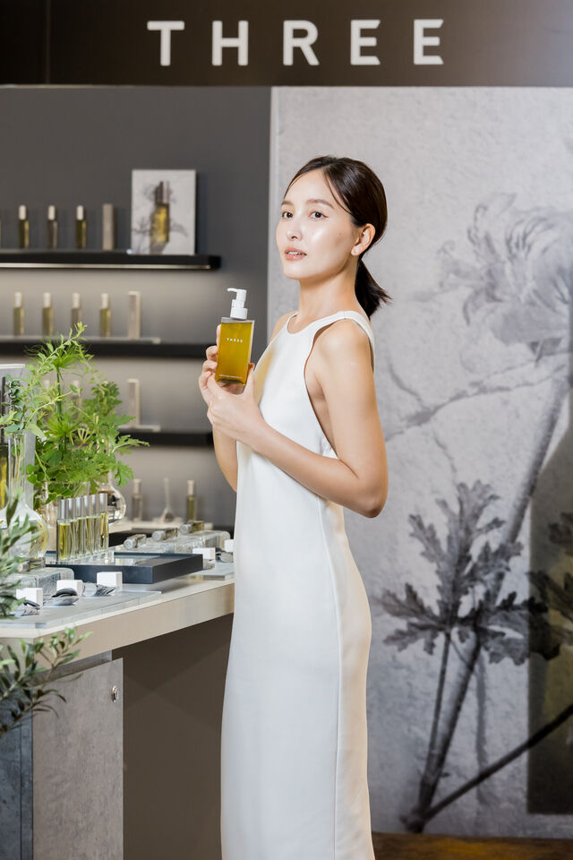 THREE。（圖／品牌提供）