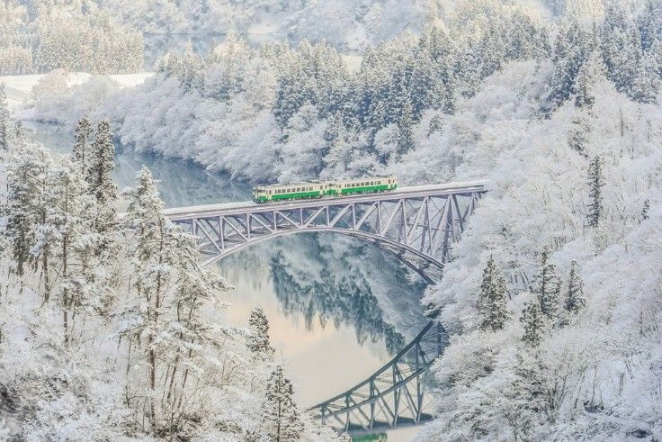 雪怪出沒？日本東北藏王樹冰冬季限定奇景（圖／shutterstock）