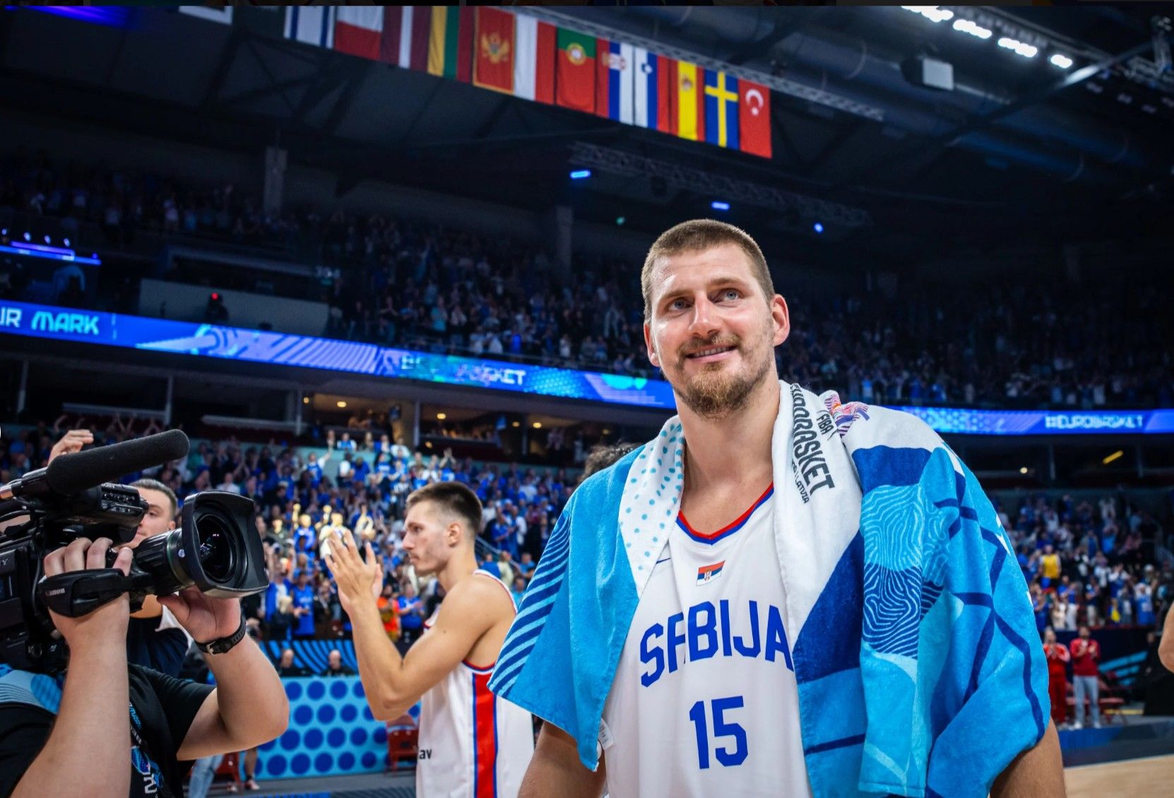 ▲▼歐錦賽，塞爾維亞當家王牌約基奇。（圖／翻攝自FIBA官網）