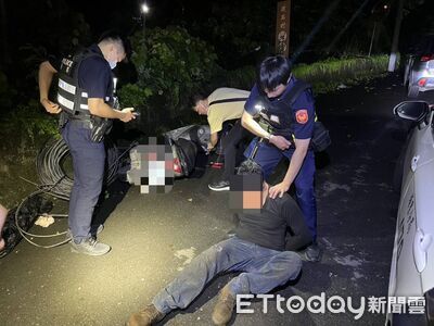不是颱風、小動物!埔里一直停電民眾快抓狂 電纜大盜落網