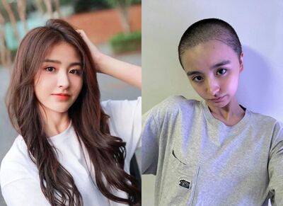 《青春有你2》女星退圈4個月突剃光頭！172cm暴瘦剩45kg　粉憂近況