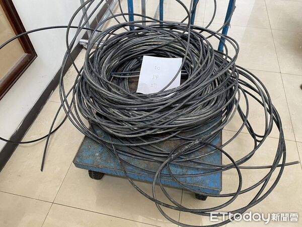 ▲埔里警方破獲近期數起台電公司所屬電纜線遭竊事件。（圖／記者高堂堯翻攝）