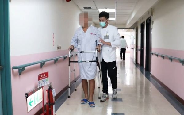 ▲知名律師李怡真父親緊急送醫急救。（圖／彰化醫院提供）