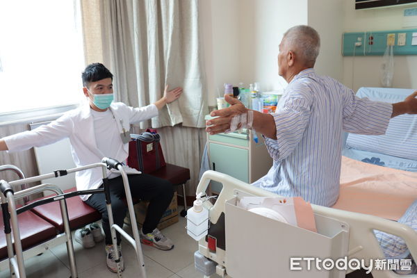 ▲知名律師李怡真父親緊急送醫急救。（圖／彰化醫院提供）