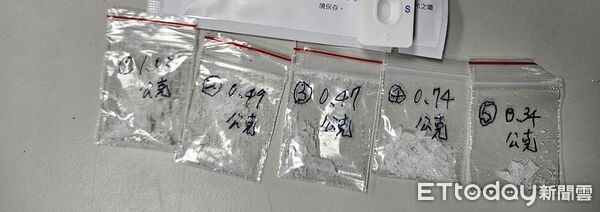 ▲男子將毒品吸食器一起掛在機車鑰匙上遭員警識破。（圖／新城警分局提供，下同）