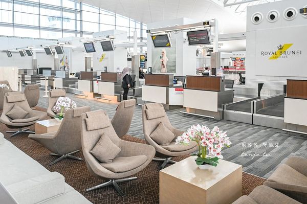 ▲▼汶萊皇家航空。（圖／部落客周花花授權提供）