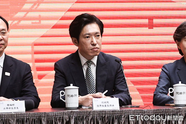 ▲新任行政院秘書長張惇涵。（圖／記者林敬旻攝）