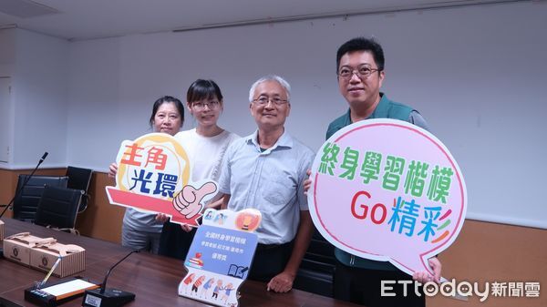 ▲台南市民陳雪花、莊文模榮獲教育部終身學習楷模肯定，成為全國典範。（圖／記者林東良翻攝，下同）