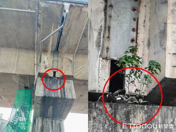 ▲▼ 天降奪命水泥塊！騎士輾過摔車慘死　重返現場驚見「危險一幕」。（圖／記者賴文萱翻攝）