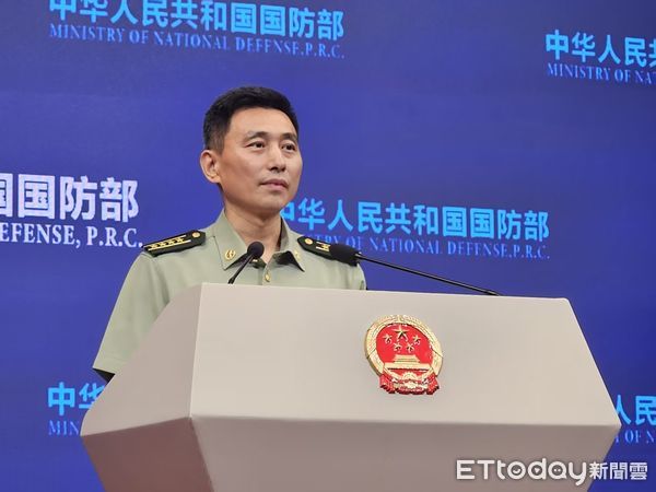 ▲▼大陸國防部發言人張曉剛（2025.08.28）。（圖／記者陳冠宇攝）