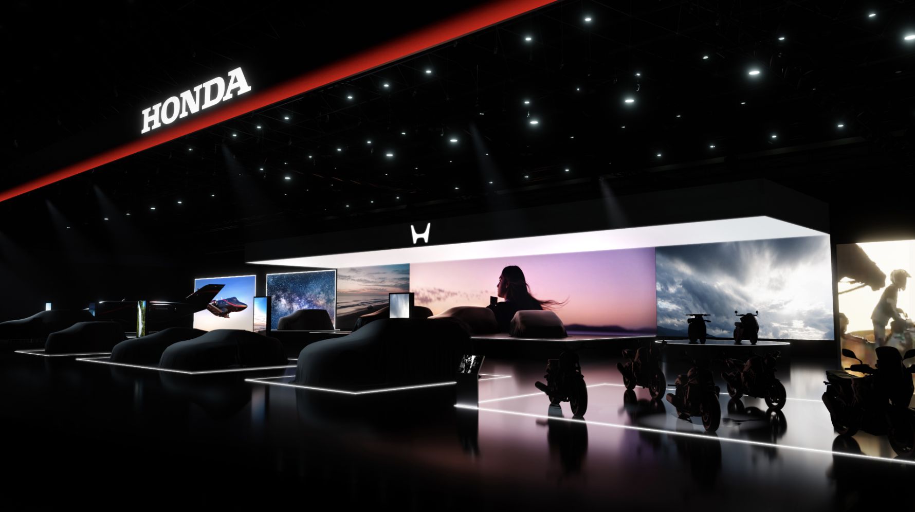 ▲Honda日本移動展陣容。（圖／翻攝自Honda）