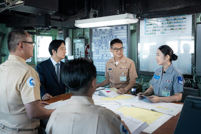 賴清德視察海軍一六八艦隊 承諾優化待遇、改善官兵生活環境