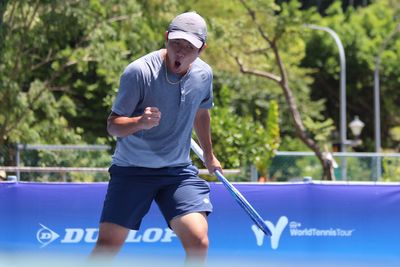 台塑盃網球賽　非種子「黑馬」陳彥丞單打晉級八強