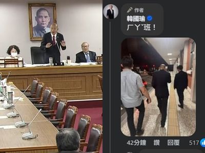 韓國瑜凌晨1點還在跟公務員加班　邀看直播萬人讚爆