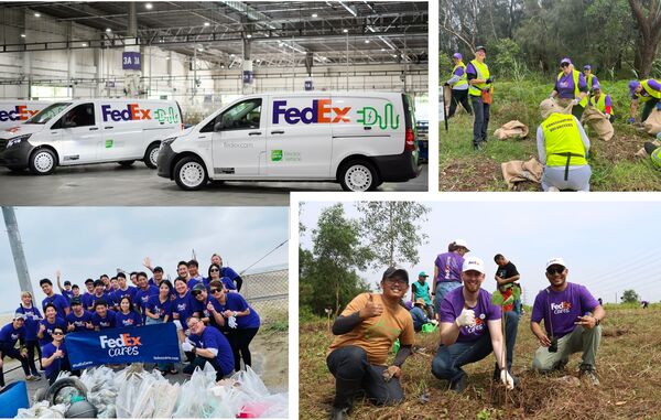 ▲聯邦快遞以優化營運與社區參與推進亞太永續行動。（圖／業者提供）