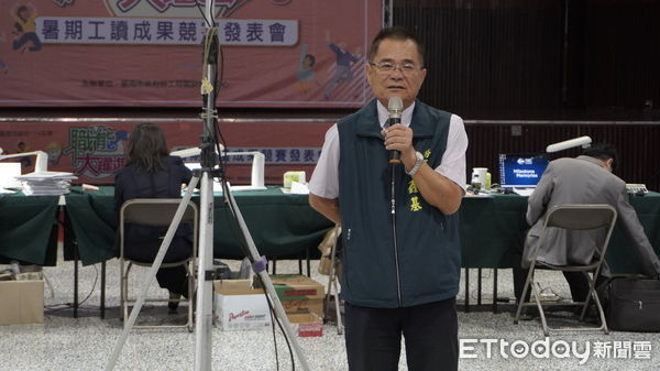 ▲台南市府暑期工讀計畫成果發表，124名青年展現兩個月實務收穫。（圖／記者林東良翻攝，下同）
