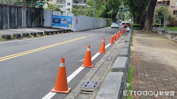 ▲埔里鎮六合路白線停車頻遭檢舉吃罰單，鎮公所、警方、民代會勘求解方。（圖／埔里鎮公所提供）