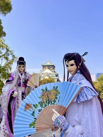 ▲霹靂布袋戲到日本遊玩。（圖／麗星郵輪提供）